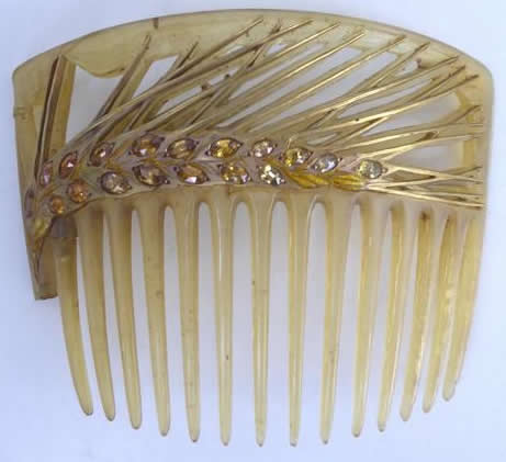 Rene Lalique Comb Brins D'Herbe
