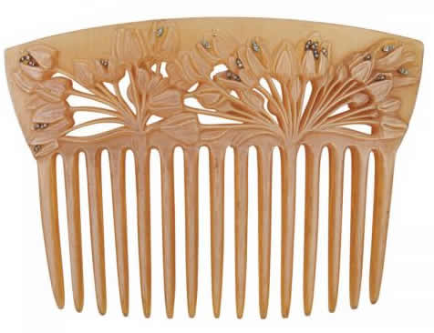 Rene Lalique Comb Ombelles