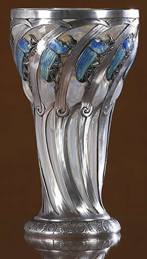 R. Lalique Scarabees Rhinoceros Glass