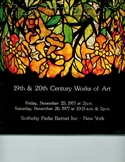 R Lalique In Auction Catalogue of 19th and Early 20th Century Works of Art, Sotheby Parke-Bernet, New York, November 25 and 26, 1977: For Sale Rene Lalique in Auction Catalogue For Sale: 19th and Early 20th Century Works of Art, Sotheby Parke-Bernet, New York, November 25 and 26, 1977
