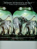 R Lalique In Auction Catalogue of Important Art Deco and Art Nouveau Works of Art and Paperweights, Sotheby Parke-Bernet, New York, March 29, 30 and 31, 1979: For Sale Rene Lalique in Auction Catalogue For Sale: Important Art Deco and Art Nouveau Works of Art and Paperweights, Sotheby Parke-Bernet, New York, March 29, 30 and 31, 1979