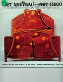 R Lalique In Auction Catalogue of Art Nouveau and Art Deco, Sotheby Parke-Bernet, New York, June 19, 1979: For Sale Rene Lalique in Auction Catalogue For Sale: Art Nouveau and Art Deco, Sotheby Parke-Bernet, New York, June 19, 1979