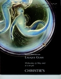 Lalique Glass, Christie's South Kensington, London, May 23, 2007 Auction Catalog For Sale Lalique Auction Catalogue For Sale: Lalique Glass, Christie's South Kensington, London, May 23, 2007