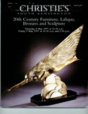 Lalique Glass and 20th Century Furniture, Bronzes and Sculpture, Christie's South Kensington, London, May 8, 1997 Auction Catalog For Sale Lalique Auction Catalogue For Sale: Lalique Glass and 20th Century Furniture, Bronzes and Sculpture, Christie's South Kensington, London, May 8, 1997