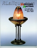 R Lalique In Auction Catalogue of Art Nouveau and Art Deco, Monceau Auction, Tokyo, Japan, June 15, 2003 : For Sale Rene Lalique in Auction Catalogue For Sale: Art Nouveau and Art Deco, Monceau Auction, Tokyo, Japan, June 15, 2003