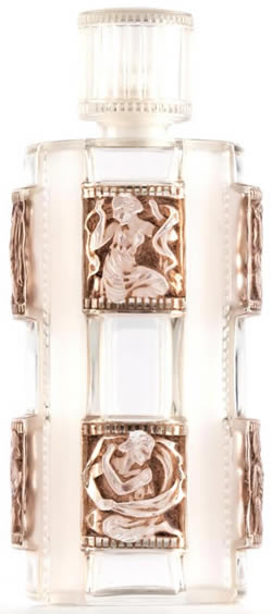 Rene Lalique Helene Perfume Bottle Larger Of The 2 Sizes