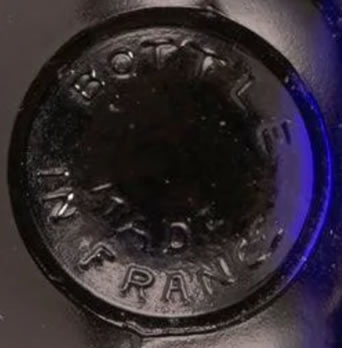 Underside Of Close Copy Of Dans La Nuit-5 Original Made For Worth Marked Only BOTTLE MADE IN FRANCE 