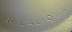 Rene Lalique Signature on an Eglantines Box