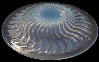 Actinia Coupe Ouverte Rene Lalique Widening Rising Then Flattenning Sides Shown Upside Down
