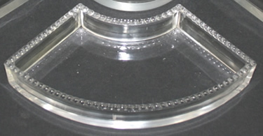 Nippon Quarter Circle Bowl Rene Lalique Part Of A Set With Or Without Tray For Jardinieres In Various Arrangements, Hors D'Oeuvre Etc.