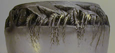 Unique R Lalique Wasps Cire Perdue Vase By Rene Lalique R Lalique Cire Perdue Wasp Vase by Rene Lalique