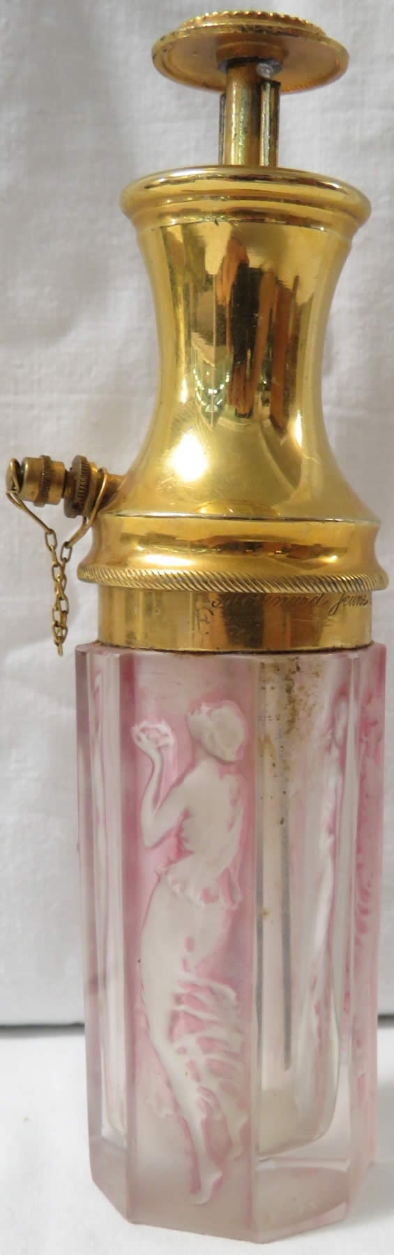 R. Lalique 4 Figurines Atomizer