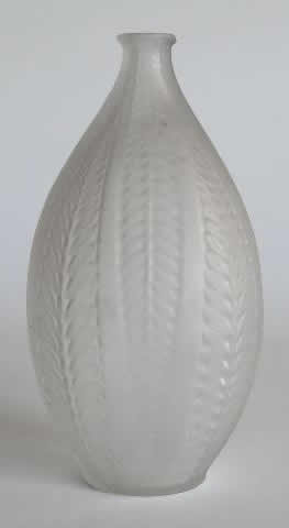R. Lalique Acacia Vase