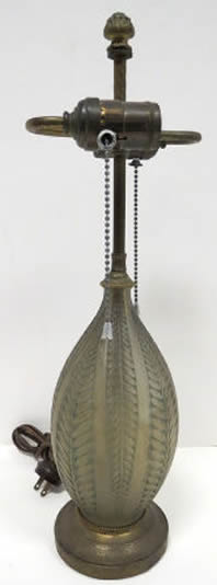 Rene Lalique Acacia Lamp