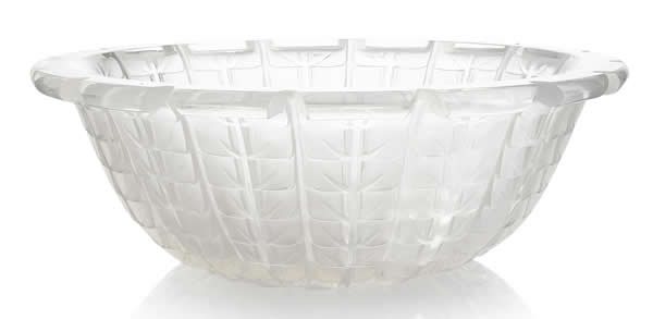 R. Lalique Acacia Bowl