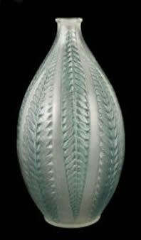 R. Lalique Acacia Vase
