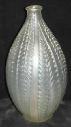 R. Lalique Acacia Vase