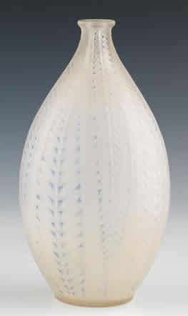 R. Lalique Acacia Vase