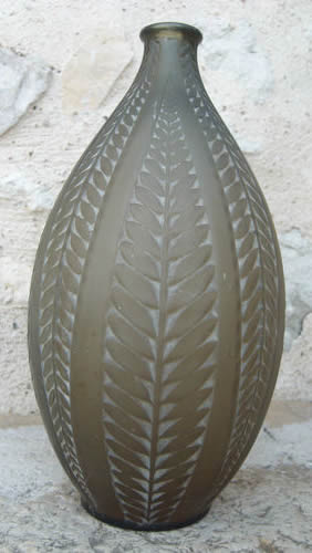 R. Lalique Acacia Vase
