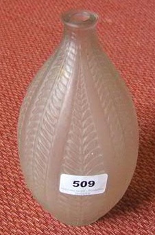 R. Lalique Acacia Vase