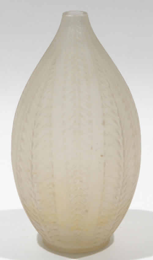 R. Lalique Acacia Vase