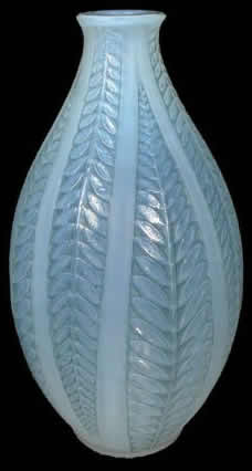 R. Lalique Acacia Vase