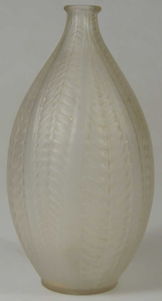 R. Lalique Acacia Vase