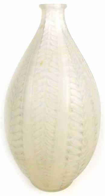 R. Lalique Acacia Vase