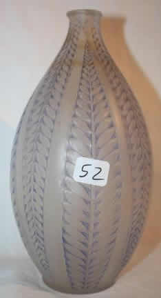 R. Lalique Acacia Vase