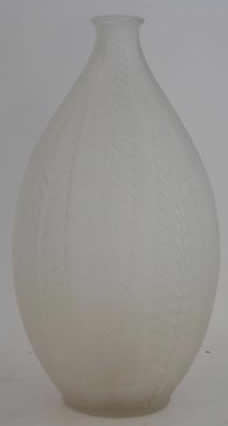 R. Lalique Acacia Vase