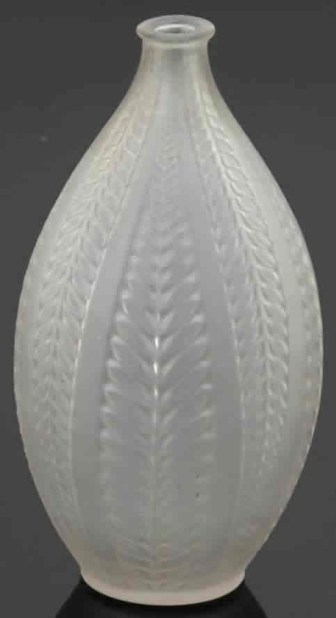 R. Lalique Acacia Vase