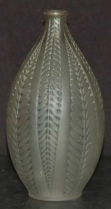 R. Lalique Acacia Vase