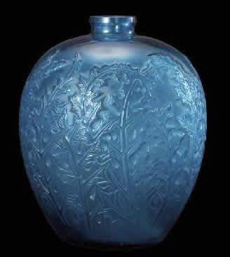 R. Lalique Acanthes Vase