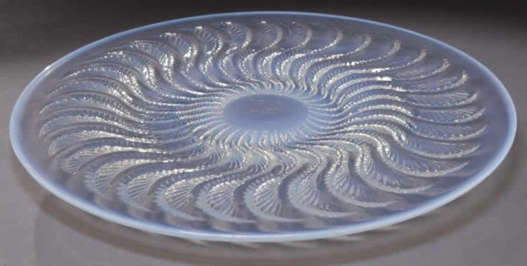 R. Lalique Actinia Plate
