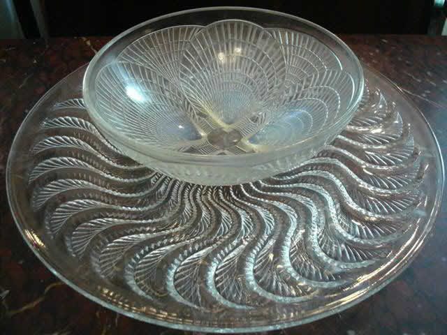 R. Lalique Actinia Plate