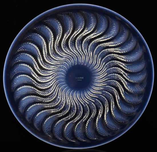 R. Lalique Actinia Plate