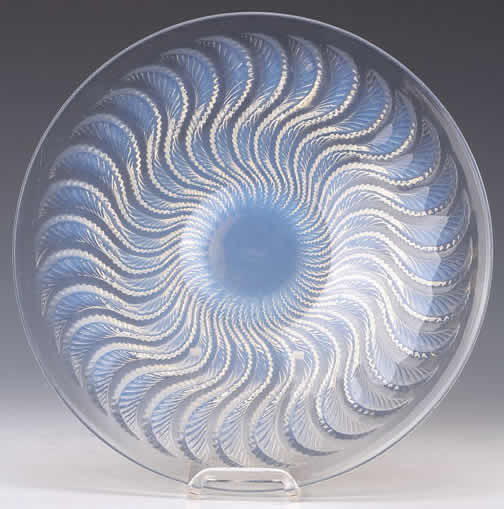 R. Lalique Actinia Plate