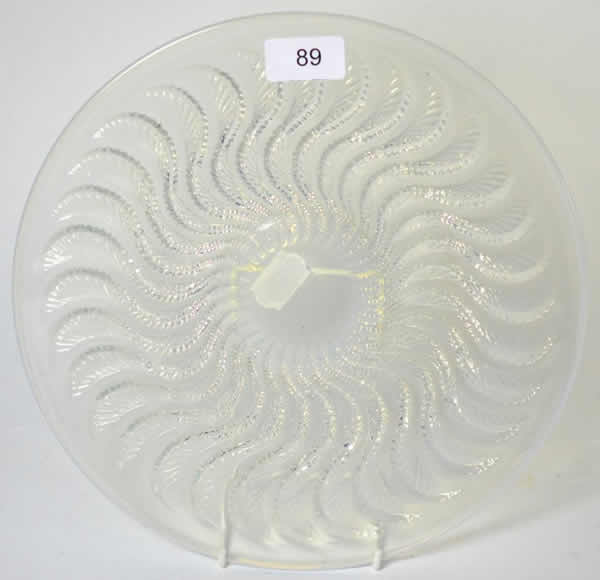 R. Lalique Actinia Plate