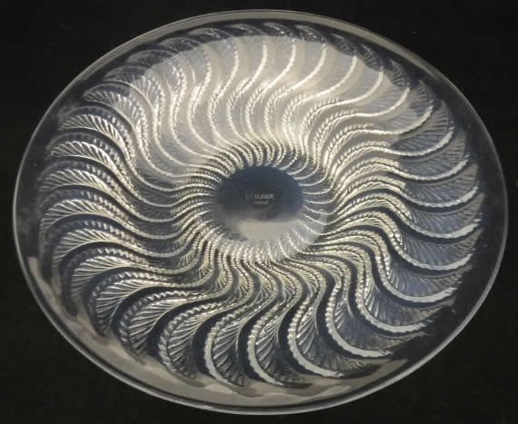 R. Lalique Actinia Plate