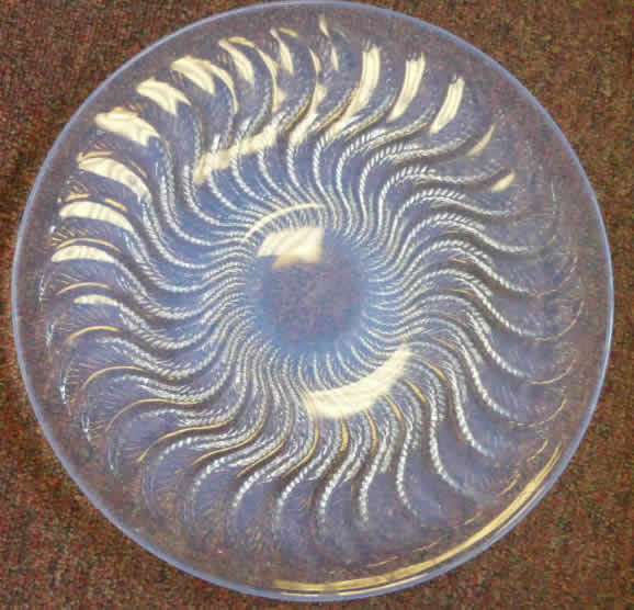 R. Lalique Actinia Plate