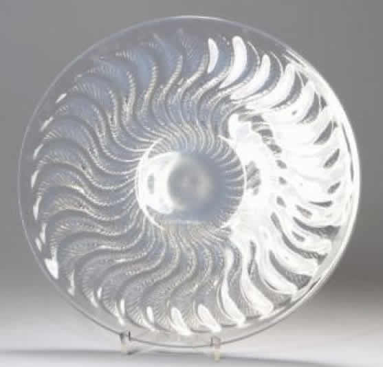 R. Lalique Actinia Plate