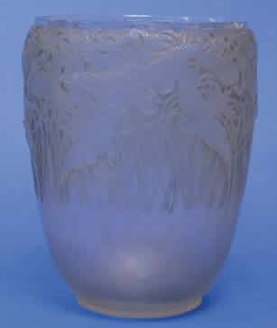 R. Lalique Aigrettes Vase