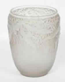 R. Lalique Aigrettes Vase