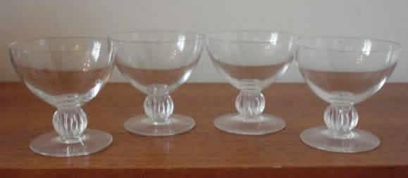 Rene Lalique Alger Champagne Glass 