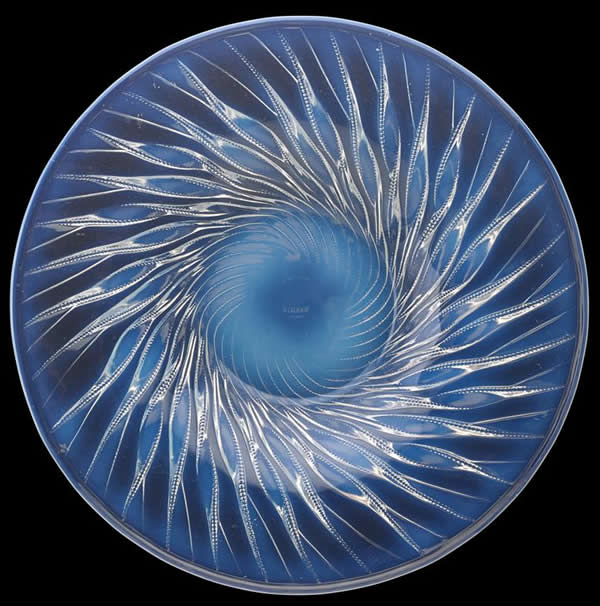 R. Lalique Algues Plate
