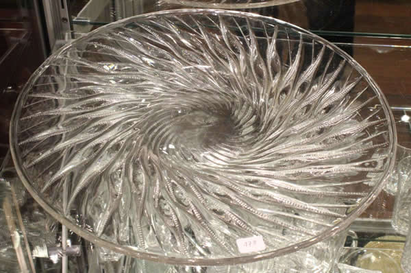 R. Lalique Algues Plate