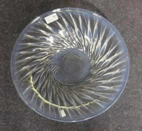 R. Lalique Algues Opalescent Bowl