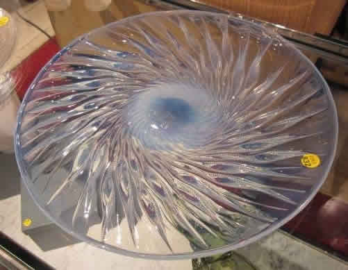 R. Lalique Algues Serving Plate
