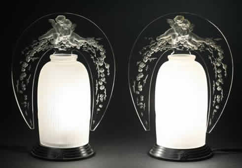 R. Lalique Amours Veilleuse