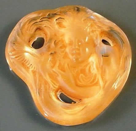 R. Lalique Ange Et Colombe Pendant